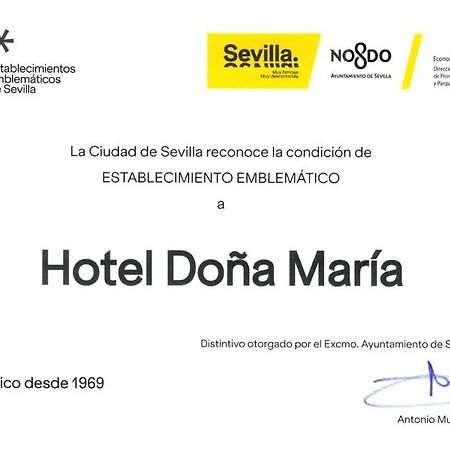 Hotel Dona Maria Seville Luaran gambar