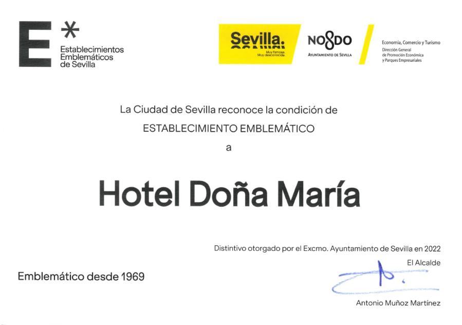 Hotel Dona Maria Seville Luaran gambar